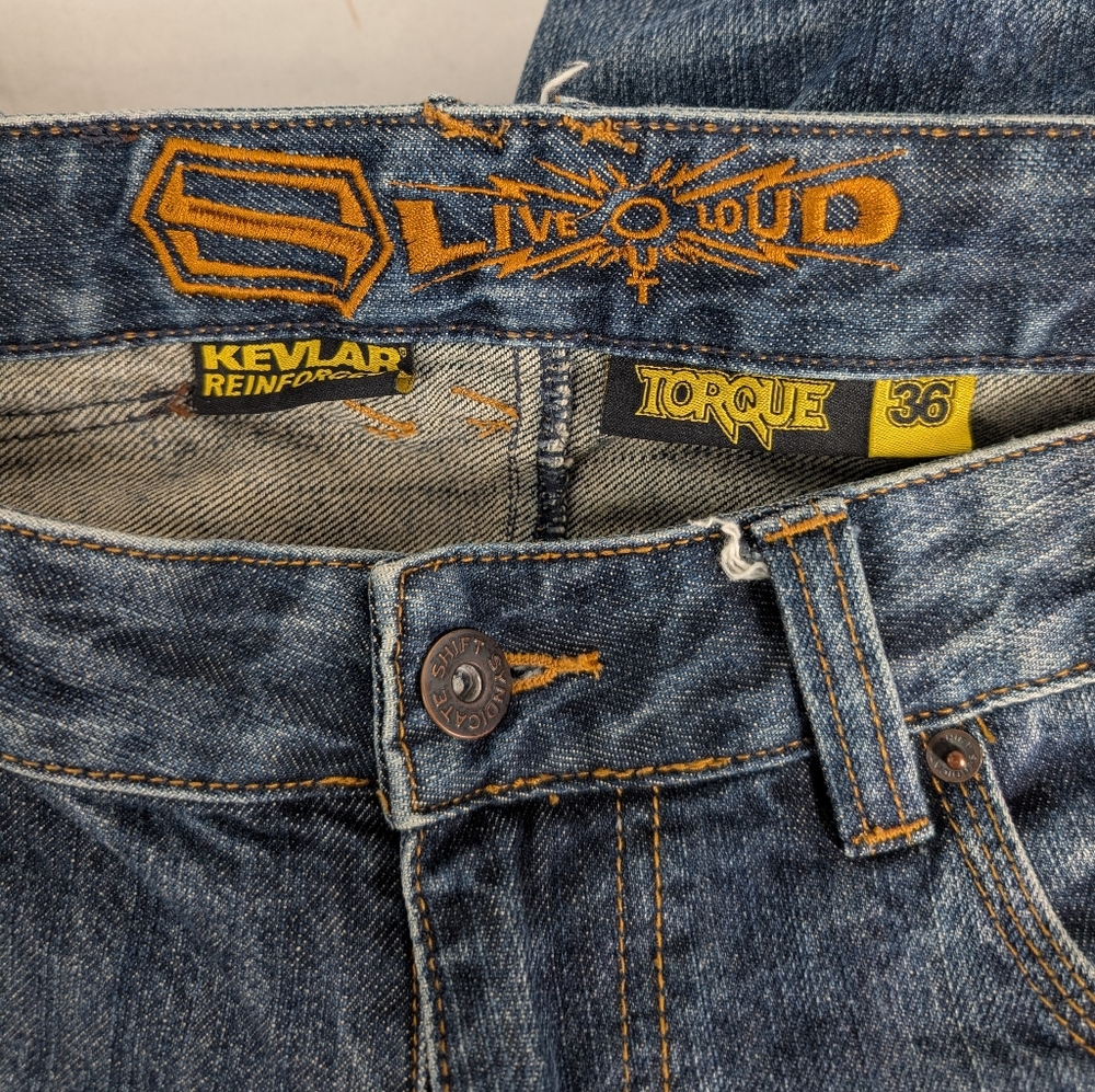 Shift Torque Motorcycle Riding Jeans Kevlar reinforced Size 36 - Picture 12 of 13